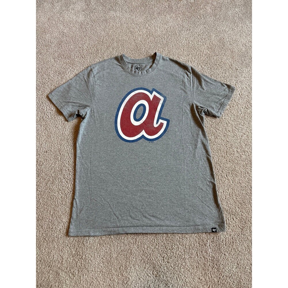 Atlanta Braves Vintage Style Men’s 47 Brand Shirt Size Medium